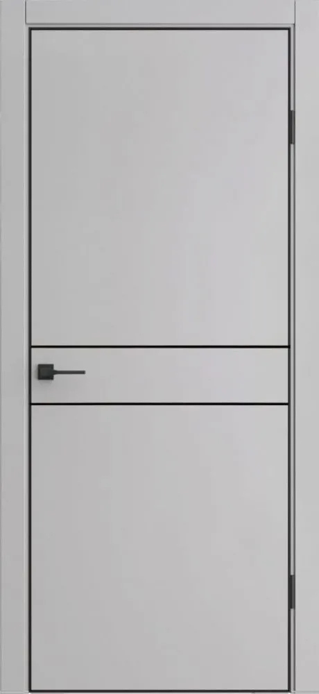 Фото Межкомнатная дверь ДП-52 (Сильвер грей)